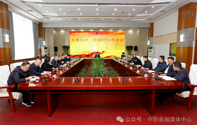 县委农村工作领导小组会议召开